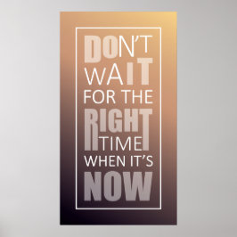 Meddelande i meddelandet. Motiverande offertdesign Poster