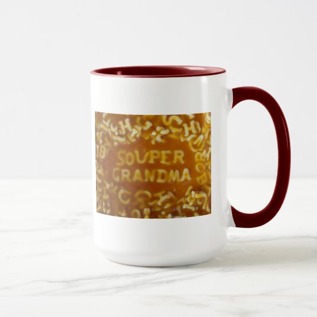 Meddelande i min soppamormormugg mugg (Höger)