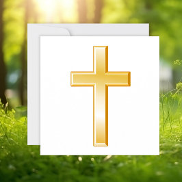 Meddelande-/inbjudan-kort för Christian Kor