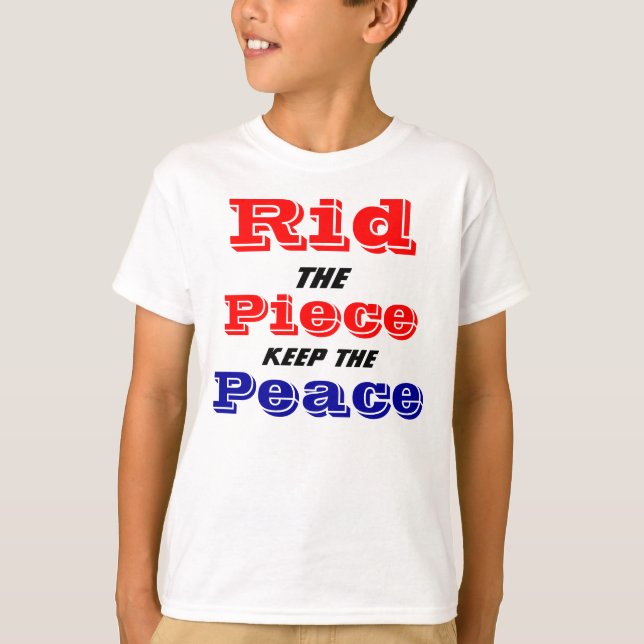 MEDDELANDE MED ANDRA GUN T SHIRT (Framsida)