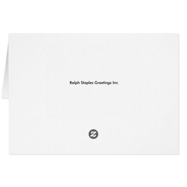 Meddelande mot missbruk hälsningskort (Baksidan Horizontal)