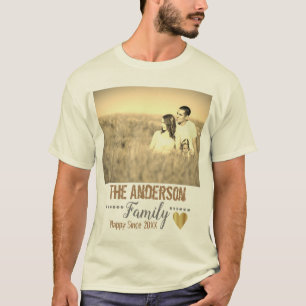 Meddelande och bild t shirt