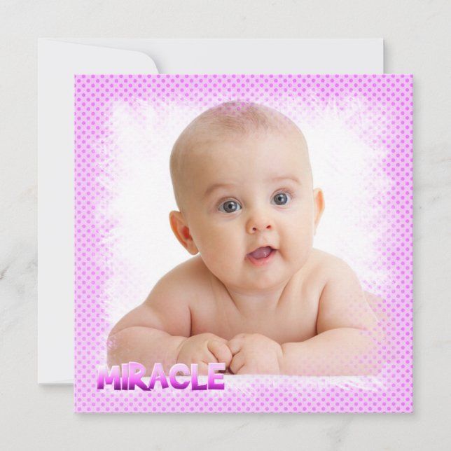 Meddelande om adoption av flickor (Framsida)