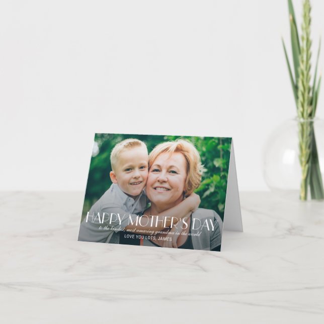 Meddelande om Anpassningsbar av Loving Message Mor (Framsida)