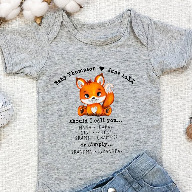Meddelande om Anpassningsbar för Gravid av Grandpa T Shirt (Skapare uppladdad)