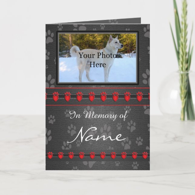 Meddelande om anpassningsbar Memorial - Faithful A (Framsida)