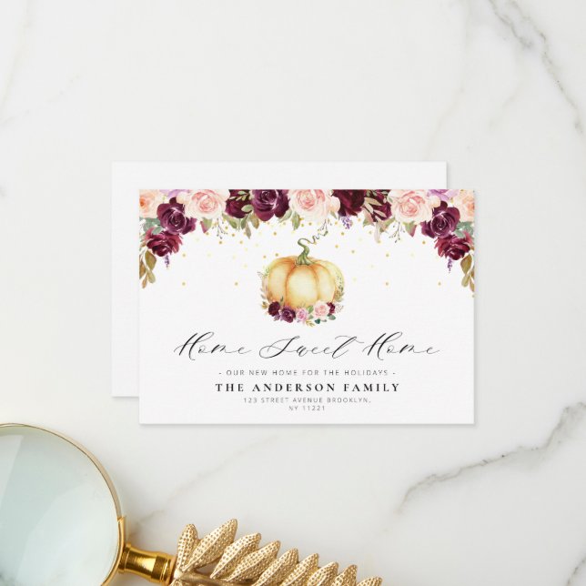 meddelande om blommigtens thanksgiving flytta (Fram/Back In Situ)