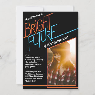 Meddelande om Bright Future Studentfest Inbjudningar