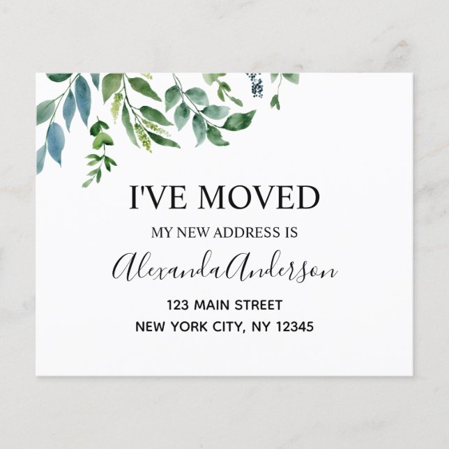 Meddelande om budgetens Flytta Vår Greenery (Framsida)