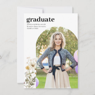 Meddelande om budgeterad Blommigt - Grad Photo Stu