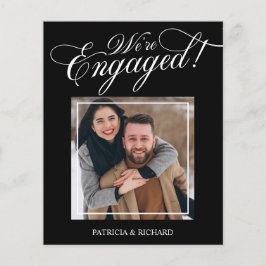 Meddelande om budgeterad Förlovning Spara datumfot