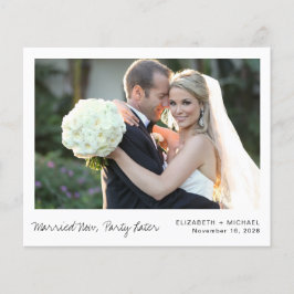 Meddelande om budgetutbyggnad - foto Bröllop