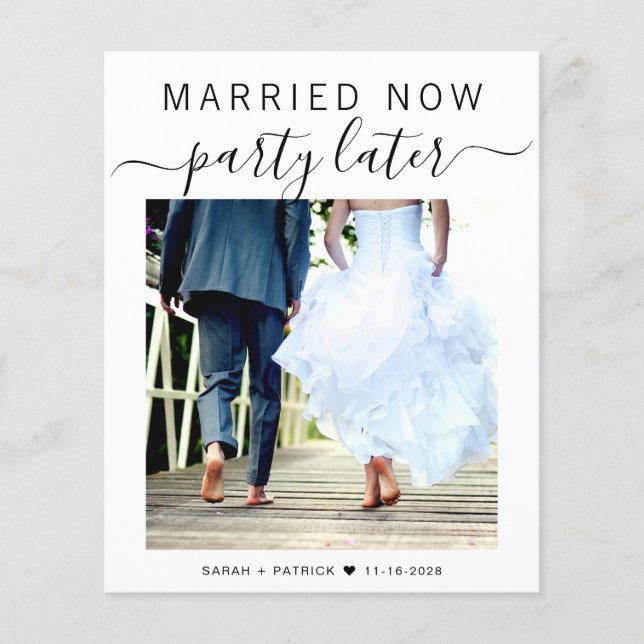 Meddelande om budgetutbyggnad - foto Bröllop (Framsida)