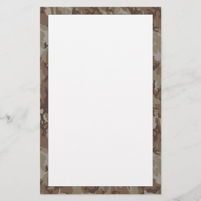 Meddelande om Camo Brevpapper (Framsida)