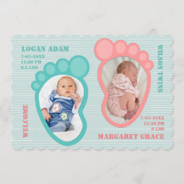 Meddelande om dubbelavtryck Baby