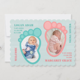 Meddelande om dubbelavtryck Baby