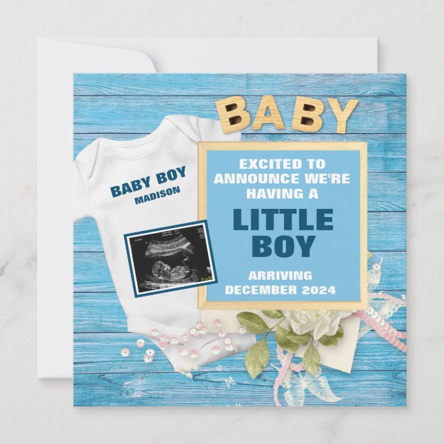 Meddelande om en Boy Digital Gravid (Framsida)
