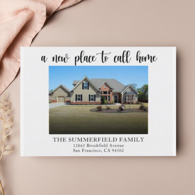 Meddelande om enkel minimalistisk Flytta av foto i Vykort (Skapare uppladdad)