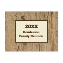 Meddelande om familjeåterförening - Rustic-meddela