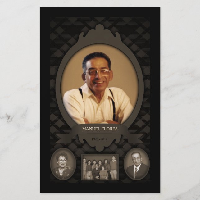 meddelande om familjefotominnesmeddelande (Framsida)