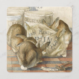 Meddelande om familjejul i Party Inbjudningar