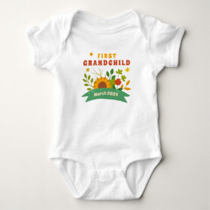 Meddelande om farföräldrars Gravid T Shirt