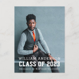 Meddelande om fet minimalistiskt foto Studenten