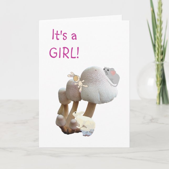 Meddelande om Flicka Mushroom Leksak Playground (Framsida)