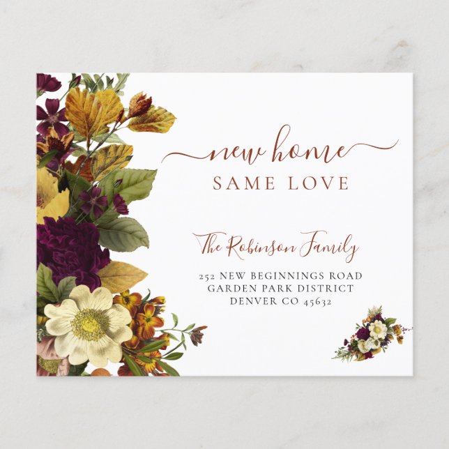 Meddelande om flytta av budgetfall för botaniskt s (Framsida)