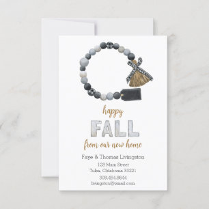 Meddelande om Flytta av fallskärm i hemmet Inbjudningar