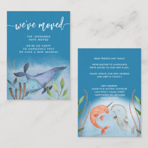 Meddelande om Flytta av kustblåval i hemmet