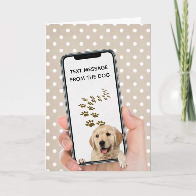 meddelande om födelsedagstext på mobiltelefon (Framsida)