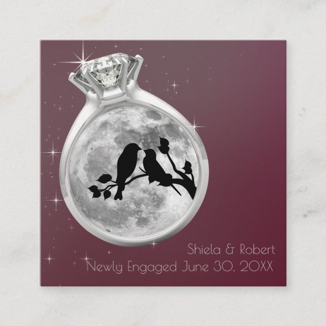 Meddelande om förlovning (Framsida)