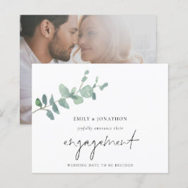 Meddelande om Förlovning av eukalyptus-foto