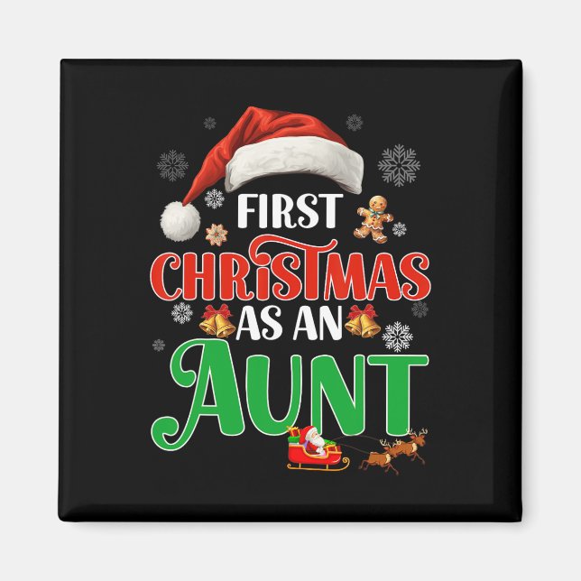 Meddelande om första jul som matchning i Moster F Magnet (Framsidan)