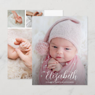 Meddelande om fotofoto för Elegant av budgetskript