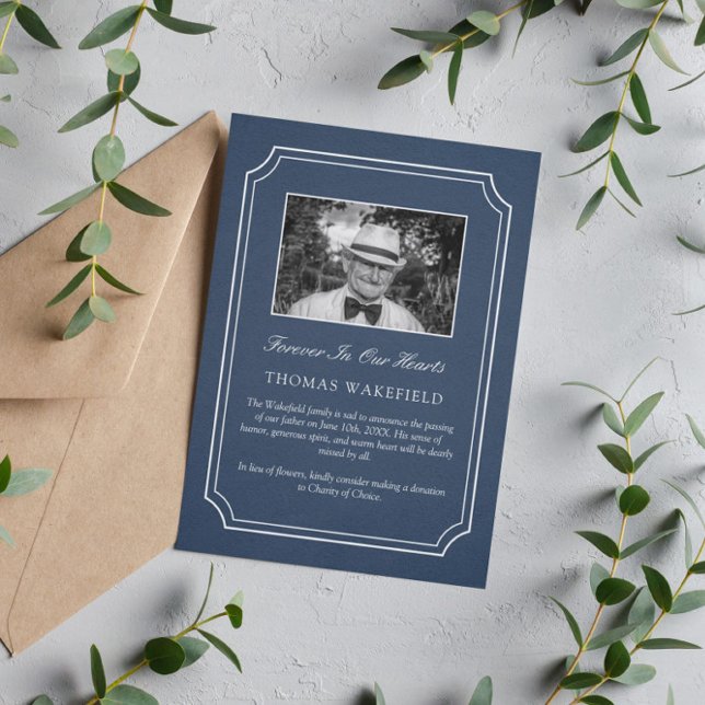 Meddelande om fotominnesanteckning för marint blås inbjudningar (Skapare uppladdad)