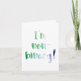 Meddelande om Gender i modern familj - icke-binär