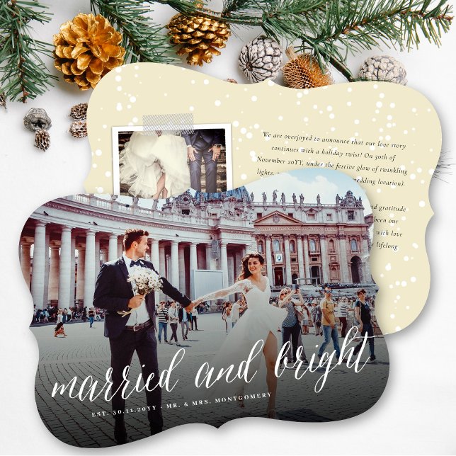 Meddelande om gift och Bright Helgdag Bröllop (Skapare uppladdad)