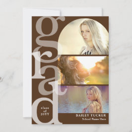 Meddelande om GRAD Arch Photo Brown Studenten