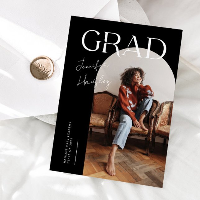 Meddelande om GRAD Black Arch Studenten (Skapare uppladdad)