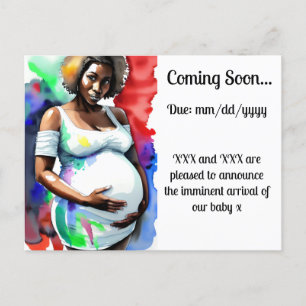 Meddelande om gravid
