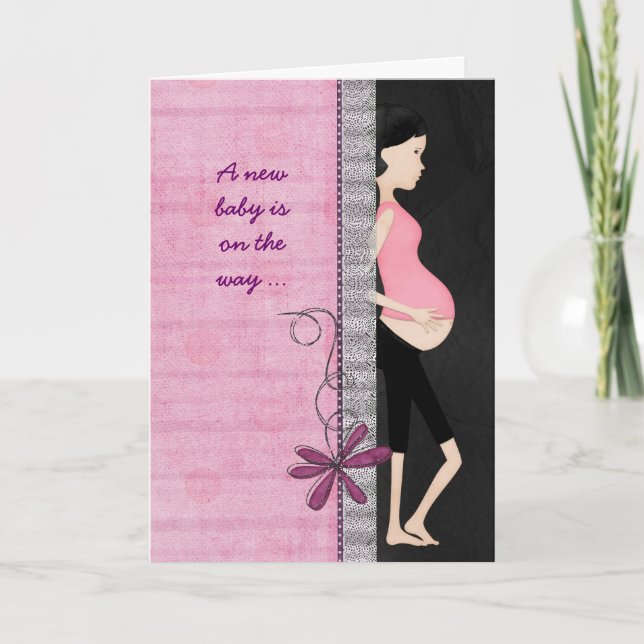 Meddelande om gravid (Framsida)