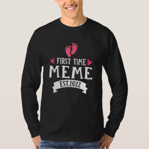 Meddelande om Gravid 2022, första gången T Shirt