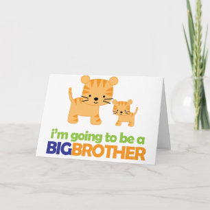 Meddelande om Gravid av Big Brother Tiger T-shirt