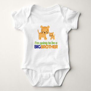 Meddelande om Gravid av Big Brother Tiger T-shirt