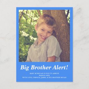 Meddelande om Gravid av Blue Big Brother Photo
