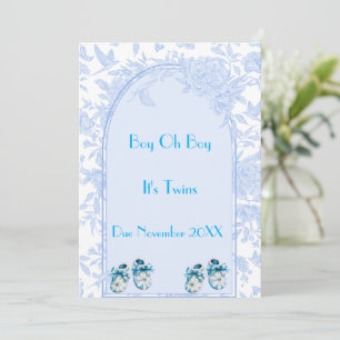 Meddelande om Gravid av Blue Twin Boys
