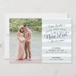 Meddelande om Gravid av God Jul