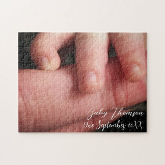 Meddelande om Gravid av personlig Pussel